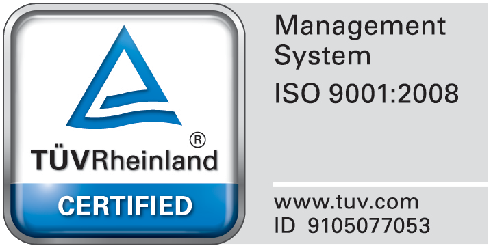 ISO 9001 TÜV Rheinland